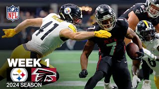 Pittsburgh Steelers vs Atlanta Falcons Game Highlights  NFL 2024 Season [upl. by Season]