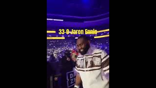 Still undefeated Jaron Ennis walks out with Gherbo boxing poundforpound boxingnews music [upl. by Nonac373]