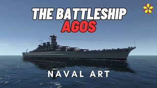 AGOS SUPER BATTLESHIP  NAVAL ART [upl. by Hieronymus710]