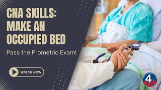 Make an Occupied Bed CNA Skill Prometric [upl. by Marta]