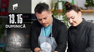 Răzvan Fodor și chef Roxana Blenche gătesc pate de casă la Hello Chef [upl. by Arraet]