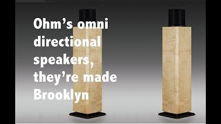 Meet John he makes Ohm’s omnidirectional speakers in Brooklyn [upl. by Alleuqahs580]