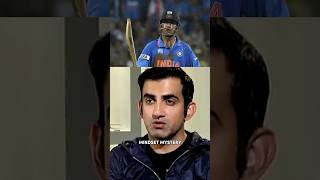 Gautam Gambhir On Being Dropped From Indian Team And Playing In Ranji Trophy 🧐🏏 cricket shorts [upl. by Aixela]