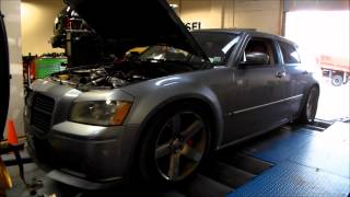 Procharged Magnum RT 420 rwhp Tune Time Performance [upl. by Cissiee]