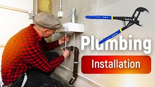 Plumbing installation in Germany [upl. by Esihcoc276]