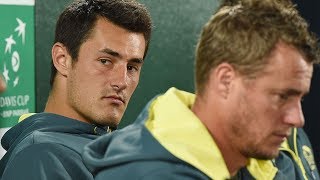 Tomic Trashes Lleyton Hewitt [upl. by Donovan]