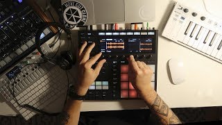 Maschine MK3  Making another sampled hiphop beat [upl. by Deryl755]