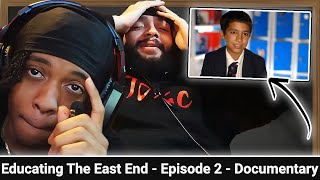 HE CHANGED COMPLETELY 😂  AMERICANS REACT TO EDUCATING THE EAST END  EPISODE 2  DOCUMENTARY [upl. by Leirbaj]