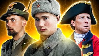 A origem dos famosos CHAPÉUS MILITARES Ushanka Cappello Alpino Tricórnio [upl. by Shanon284]