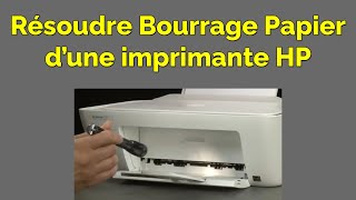 Comment résoudre le problème de bourrage papier imprimante HP [upl. by Savihc808]