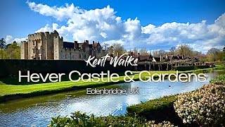 England 🏴󠁧󠁢󠁥󠁮󠁧󠁿 Hever Castle amp Gardens Tour [upl. by Banks]