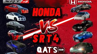 SRT4 VS HONDAS CARRERAS 14 MILLA EN HERMOSILLO [upl. by Ronym]