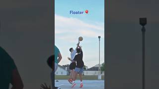 Tough Floater basketball floater layup fun 2v2basketball shortsreel shorts [upl. by Alcine]