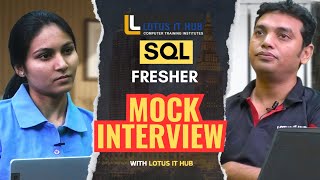 SQL interview Questions and Answers  Frequently asked SQL interview questions  Sql Mock Interview [upl. by Fabe793]