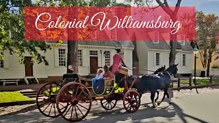 Exploring Colonial Williamsburg  Historic Walking guide 2023 visitwilliamsburg America [upl. by Tonry]