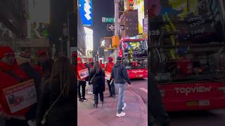 New York City Times Square travel shorts walking [upl. by Utham]