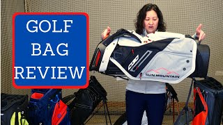 Sun Mountain Golf Bag Review 2021 [upl. by Eibo737]