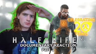 SALUTE THE FREEMAN  HalfLife 2 20th Anniversary Documentary Reaction Part 1 [upl. by Halueb]