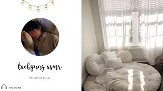 🎧 ASMR BTS Rainy day in with taehyung  Relax Sleep amp Study [upl. by Calandria]