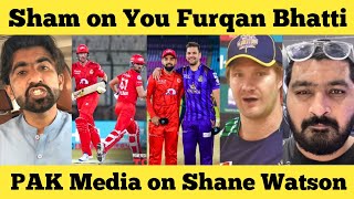 islamabad vs quetta  psl 2024  shane watson news  furqan bhatti  pakistan media on cricket [upl. by Mickie230]