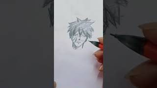 I drow 3 level of Obito Uchiha animeart drawing naruto [upl. by Kunkle]