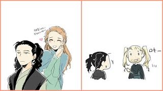 Funny THOR amp LOKI Comics  Thorki comics Loki And Frigga [upl. by Hull]