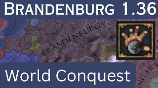 EU4 136 Brandenburg World Conquest  1450 Dismantle [upl. by Ettenotna]