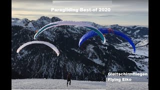 Bestof Gleitschirmfliegen 2020 Paragliding Jahresrückblick Mit dem Gleitschirm durch Europa [upl. by Vallery]