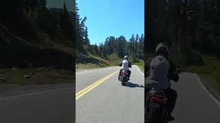 Motorcycle ride through the Cascade Mountains  Janus Halcyon 450 [upl. by Hy]