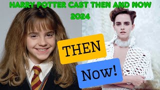 Harry Potter Cast 2024 Then and Now [upl. by Hussey]