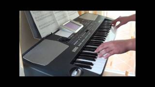 Vangelis  Conquest Of Paradise on KORG PA500 [upl. by Skippy]