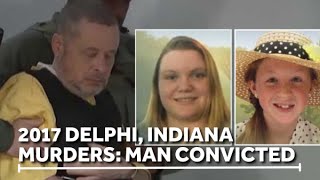 Delphi murder trial Richard Allen found guilty in 2017 murder of two teen girls [upl. by Marola]