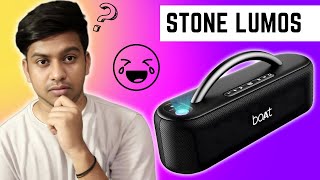 Boat stone lumos  9 hrs total play time  60W Sound  Best Bluetooth Speaker [upl. by Shaina903]