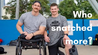 Colten Mertens in a wheelchair  Mike Egan teaches him snatches [upl. by Chiang997]