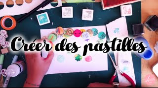 TUTO  Comment créer ses propres pastilles Embellissement scrap  LYDILLE [upl. by Cindra]