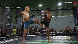 Korouhenba Urungpurel Manipur vs Lekraj Bagde Maharashtra  Kids MMA  Warriors Dream  India [upl. by Sixele]