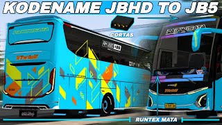 Share  Kodename Bussid V432 Jbhd Jb5 SG Update Pipa Tengah On Winglet Runtex Mata Strobo Tumpuk [upl. by Anowahs]