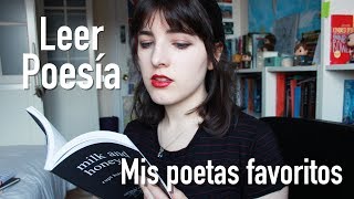 LEER POESÍA  Recomendaciones libros y poetas [upl. by Atiuqam832]