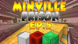 MINECRAFT MineVille PRISON EP 5 SO MUCH GOLD I BROKE THE SERVER XBOX ONE EDITION [upl. by Neysa]