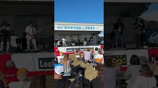 Outdoor concert at Oyster Festival in Oyster Bay New York [upl. by Tecu]