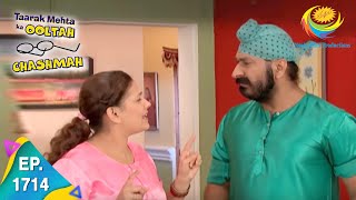 Taarak Mehta Ka Ooltah Chashmah  Episode 1714  Full Episode [upl. by Dinan]