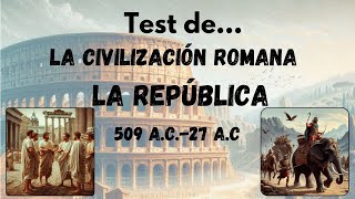 Test de la civilización romana La República [upl. by Hajile720]