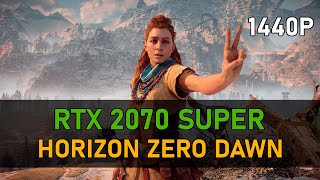 Horizon Zero Dawn  RTX 2070 SUPER  2K HIGH Settings [upl. by Ube]