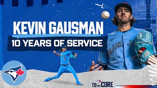 Congratulations to Kevin Gausman on reaching 10 years of Major League service [upl. by Diana]