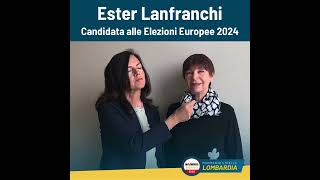 Ester Luisa Lanfranchi candidata europee 2024 M5S [upl. by Enilec]