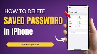 How to Delete Saved Password in iPhone [upl. by Lluj]