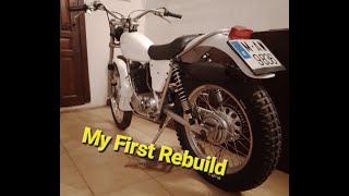 I Restored a 50YearOld Motorcycle Using Only YouTube [upl. by Zile443]