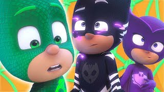 Heroes en Pijamas en Español  Momentos Escalofriante 🎃🦇HD  Dibujos Animados [upl. by Siuqcram]