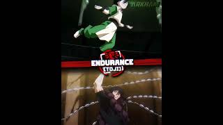 TOJI FUSHIGURO VS TOPH BEIFONG whoisstrogest anime avatar toph jujutsukaisen tojifushiguro [upl. by Roderic]