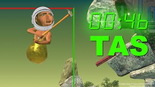 Getting Over It Space TAS Toolassisted speedrun [upl. by Elletse]